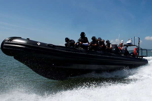 ASIS 9.5m Rigid Inflatable Boat Homelandsecurity Technology